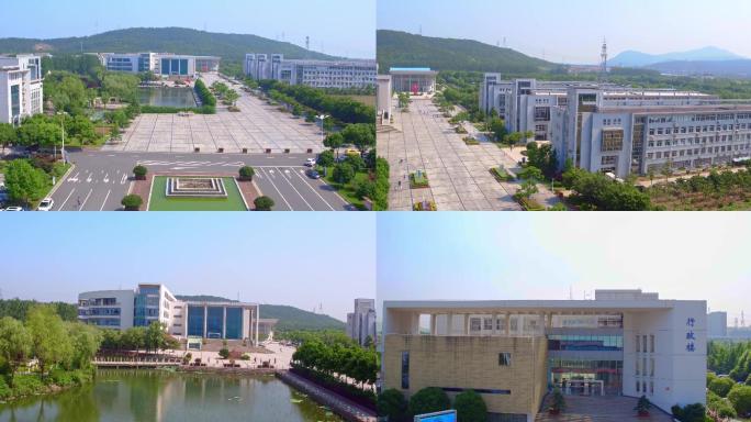 南信院南京信息职业技术学院航拍空镜4K