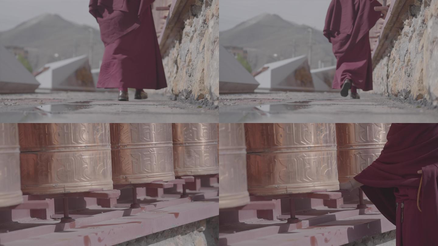 西藏转经筒s-logs