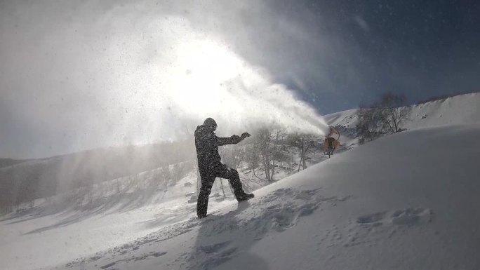 冬奥场馆国家跳台滑雪中心航拍