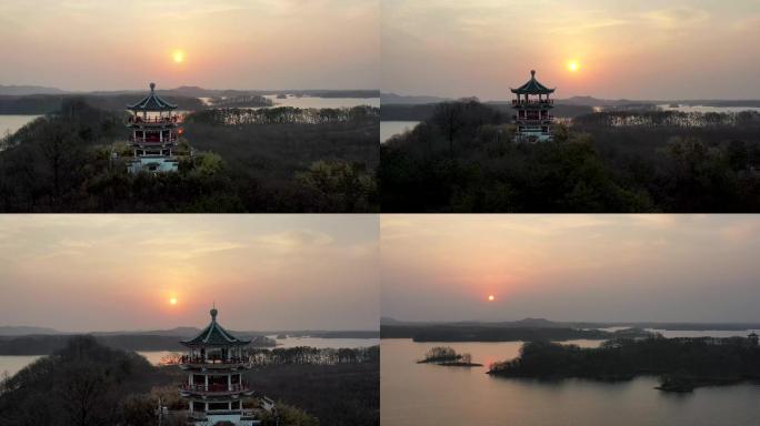 南湾湖茶岛日出