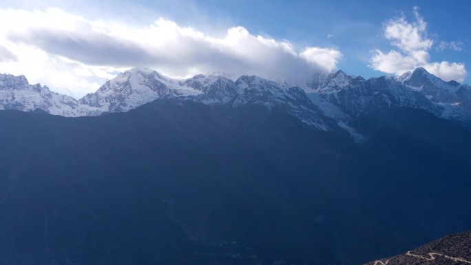 雪山延时