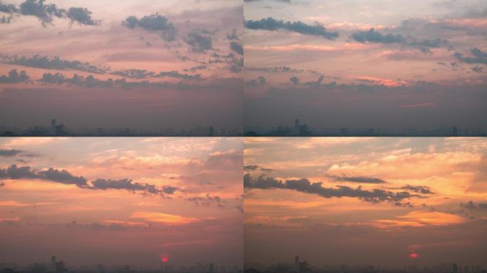 日出 延時攝影 4K 云