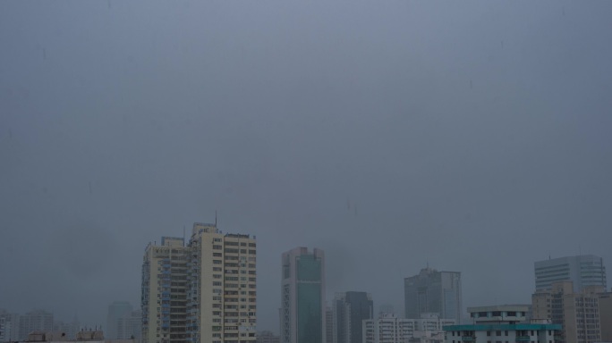 城市风雨-延时