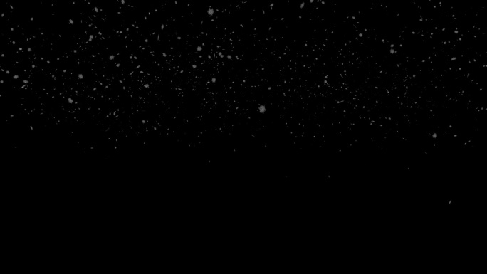 【带通道】下雪视频素材