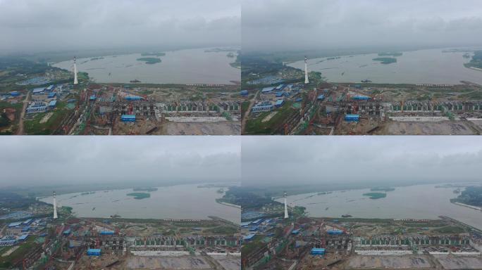 湖北最大在建水利水电汉江碾盘山枢纽工程
