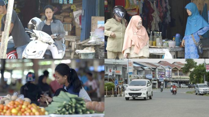 印尼吉打邦农贸市场