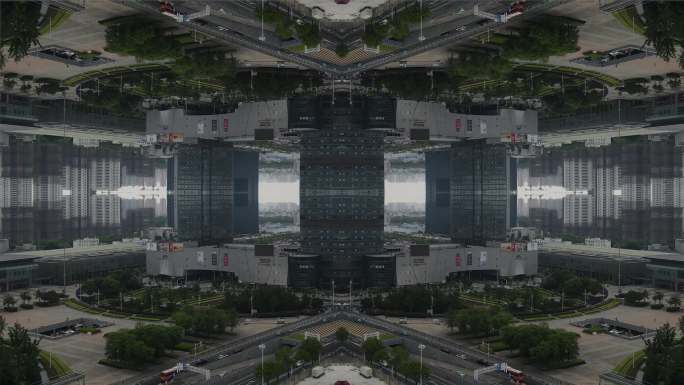 【4k原创】常州城市艺术镜像3