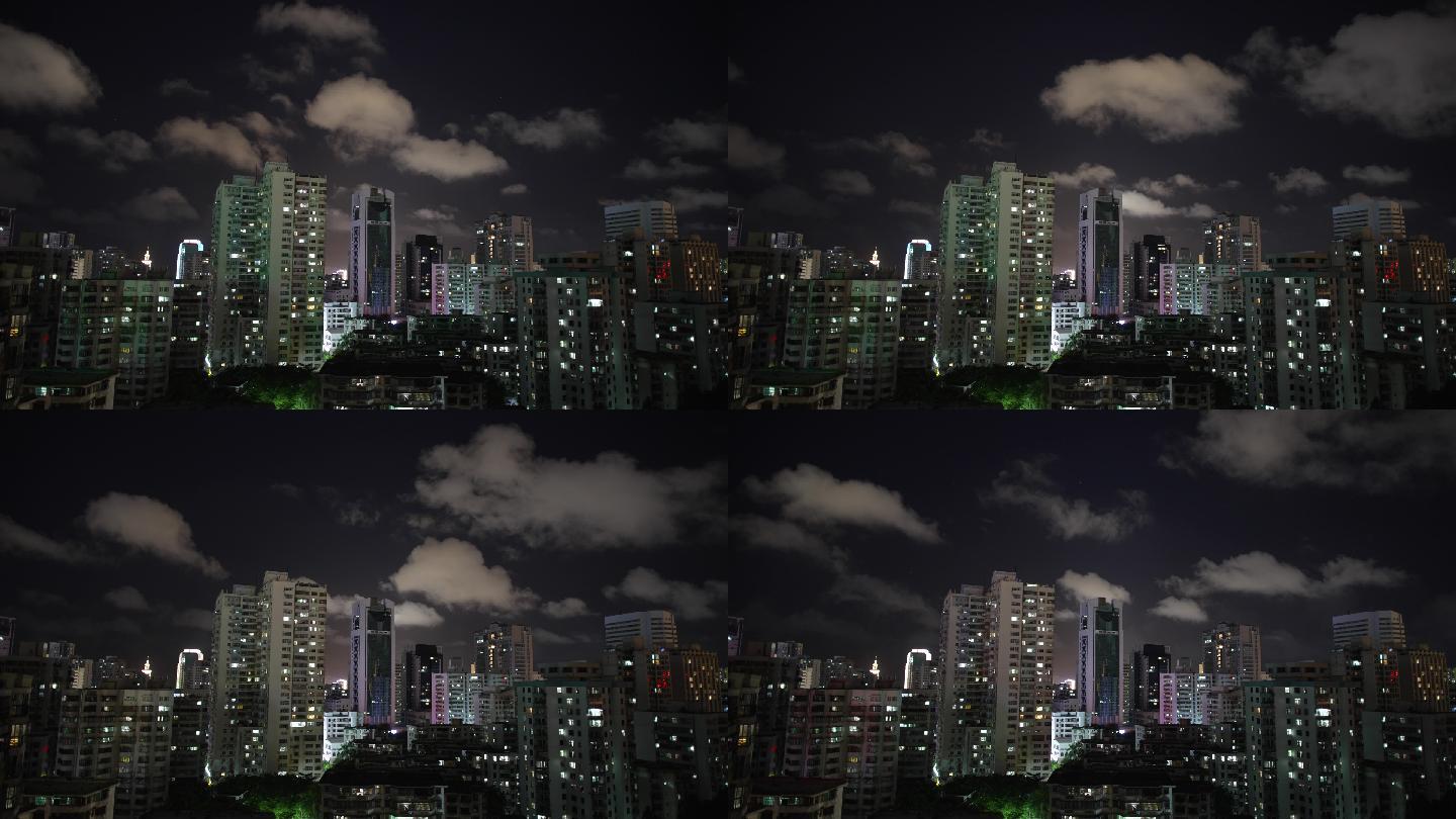 城市夜空