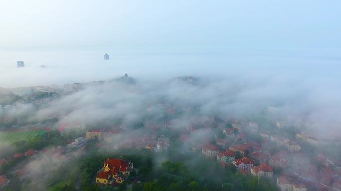 宣传片头用空镜城市 雲看城市