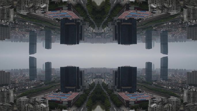 【4k原创】常州城市艺术镜像2