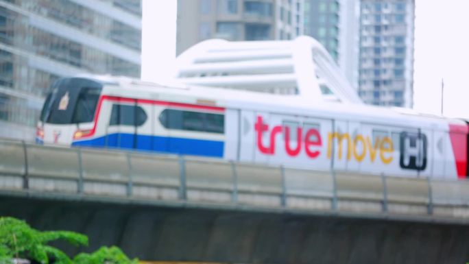 看世界 泰国交通轻轨镜头