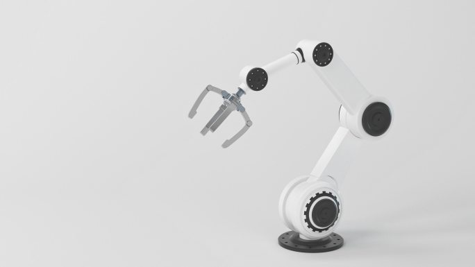 科技感机械手臂 3D渲染