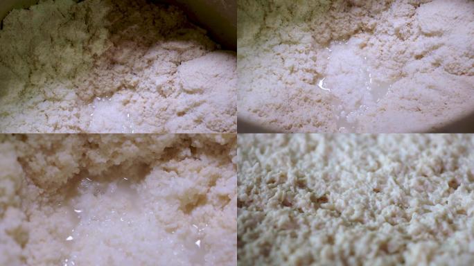 米酒发酵冒泡膨胀变化过程，酿酒