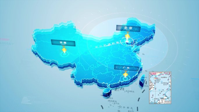 标准中国地图 分布图 经济圈地图