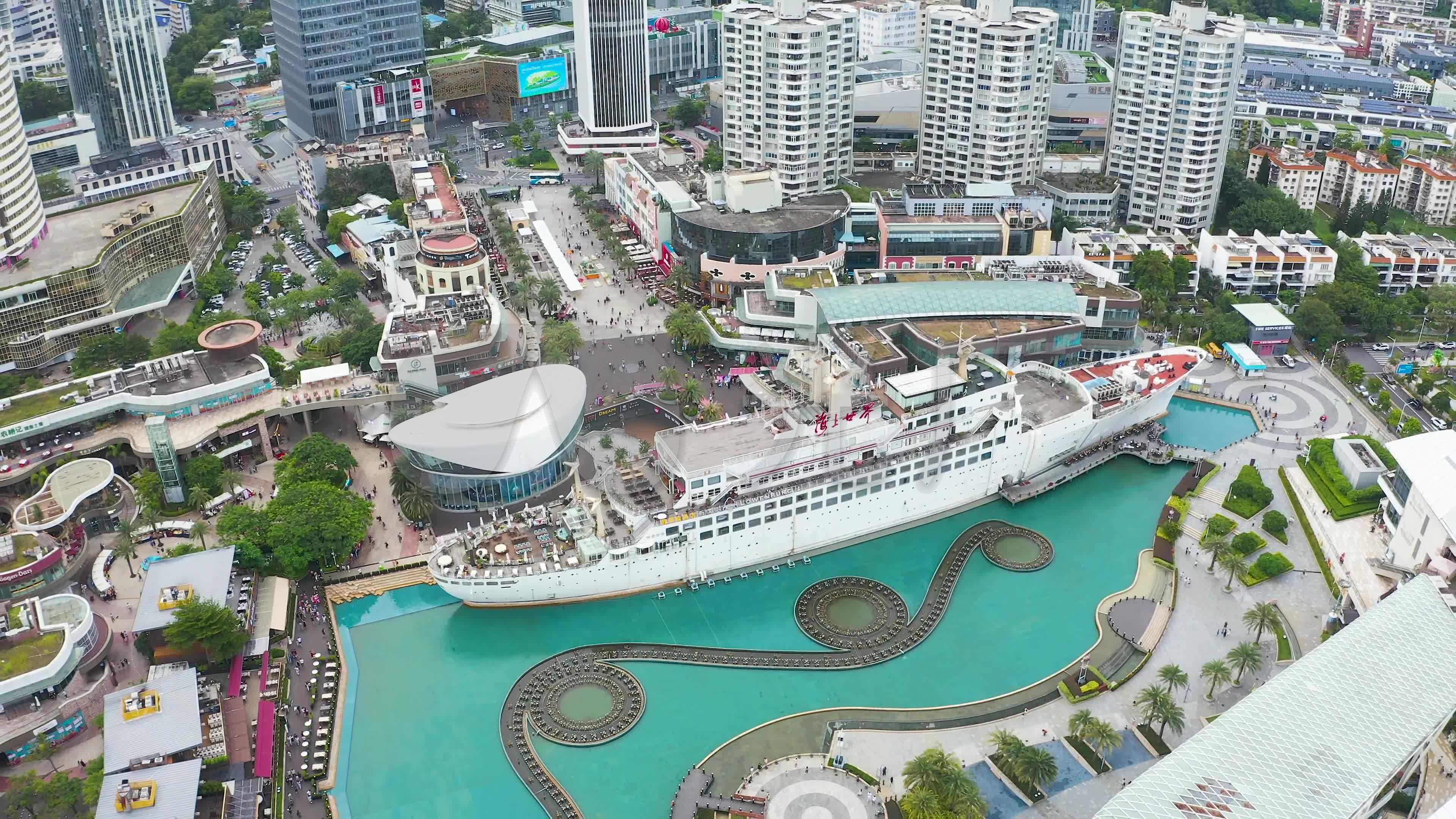 深圳海上世界航拍