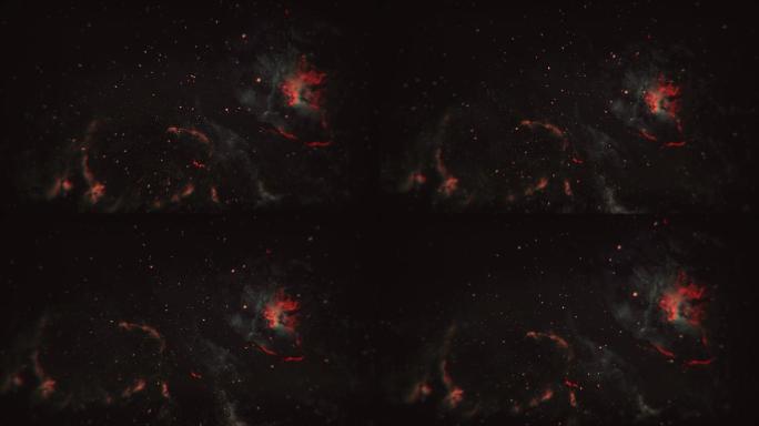【4K宇宙】熔岩星云银河星系未来科幻星际