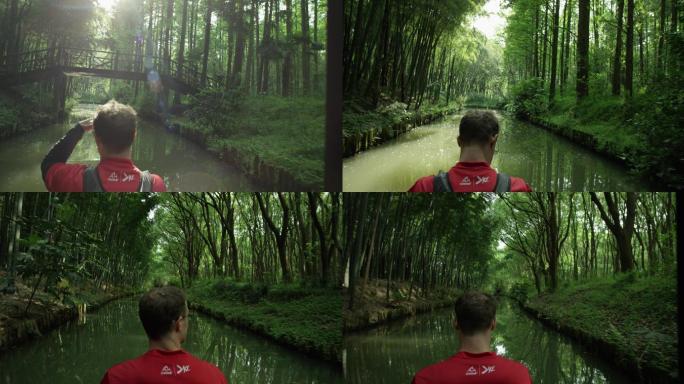 【原创】幽静惬意的自然环境河流