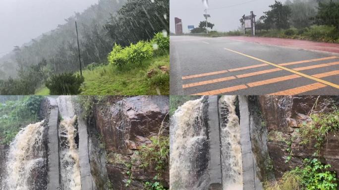 暴雨如注