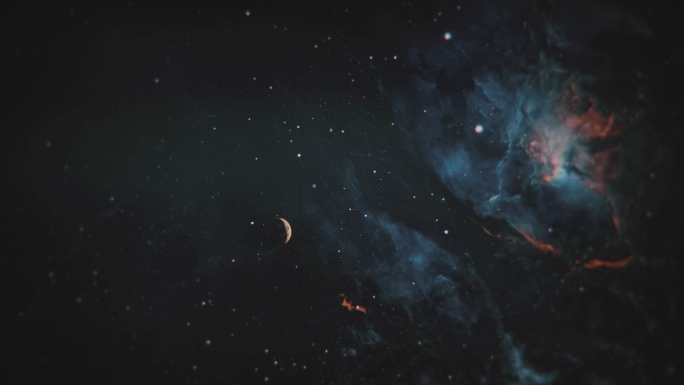 【4K宇宙】恐怖星云银河星系未来科幻星际