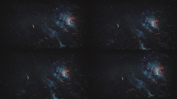 【4K宇宙】恐怖星云银河星系未来科幻星际