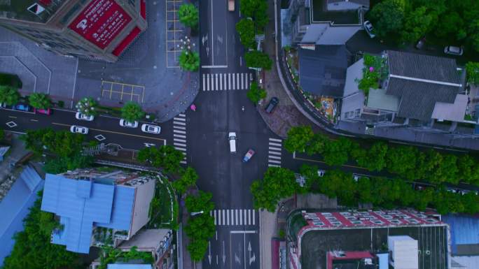 小城市的街道