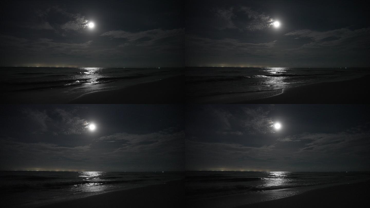 海上月亮-延时