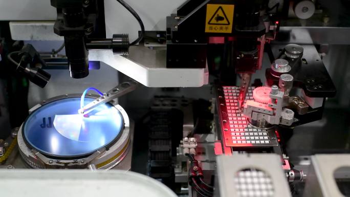 工业科技机械自动化LED灯珠封装生产线