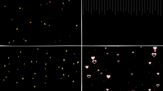 综艺素材全画面动画