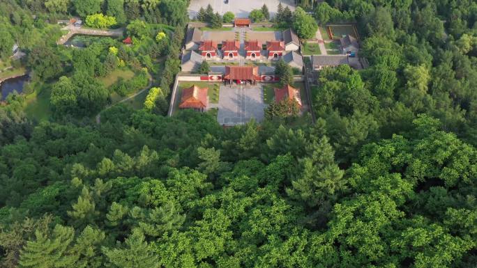 永陵 抚顺 新宾 陵墓 古建筑 大山