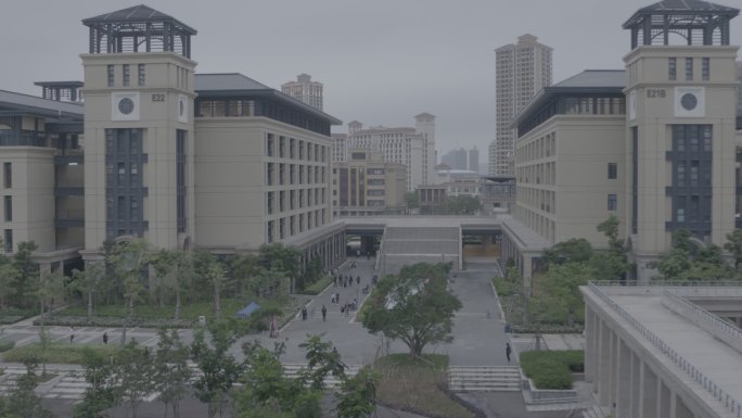 澳门大学某处广场