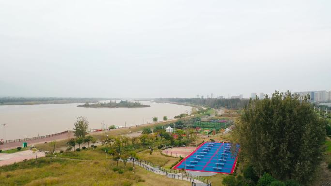 杨凌渭河湿地公园