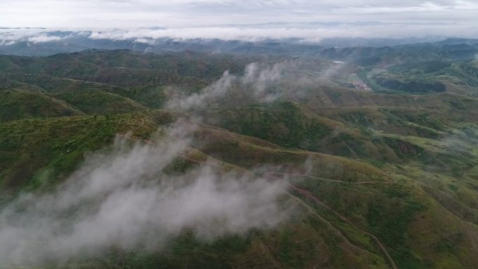 北方太行山航拍