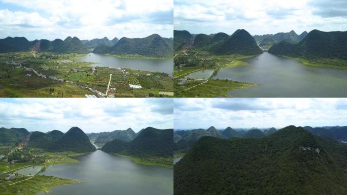 航拍大山风景