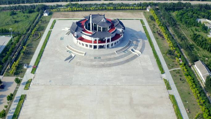 天津霍元甲纪念塔八卦传统建筑设计