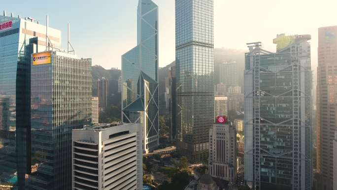 香港市城市景观中国-东亚摩天大厦