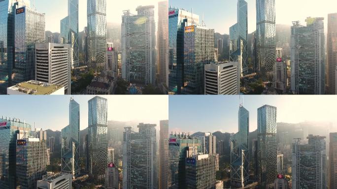 香港市城市景观中国-东亚摩天大厦