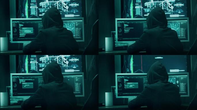 计算机黑客编程代码入侵电脑互联网攻击