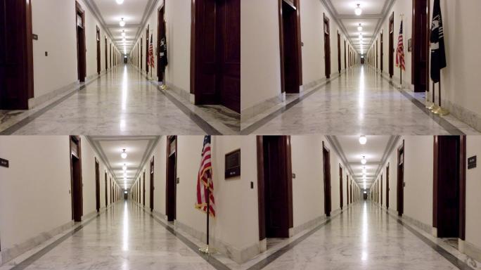 华盛顿特区美国参议院罗素大厦走廊