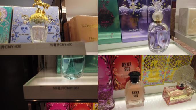 北京机场日上免税店香水展示