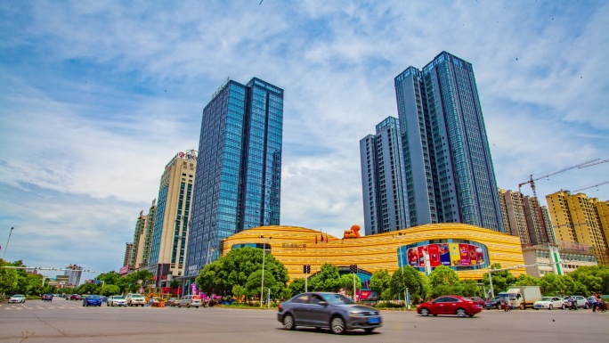 咸宁城市一步一景之同惠国际广场