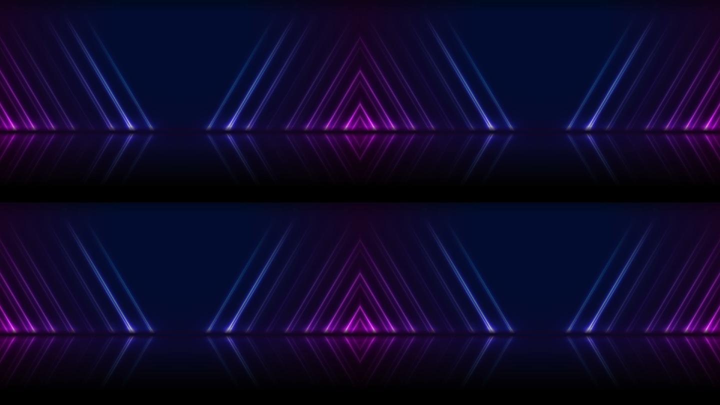 蓝紫激光线抽象背景