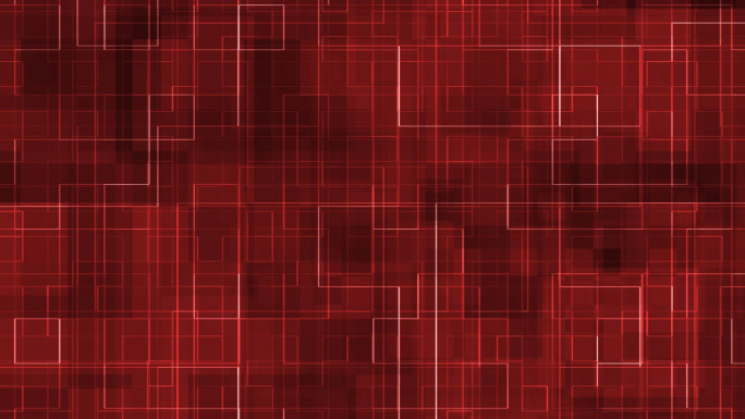 红色科技感染恐怖通用线条线框背景