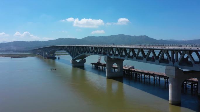 福州道庆州大桥航拍