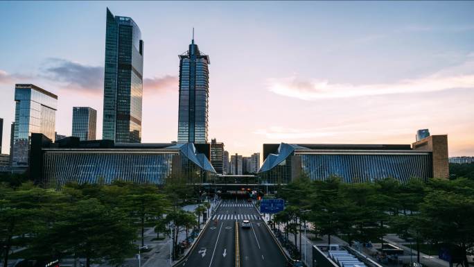 深圳音乐厅深圳图书馆日转夜