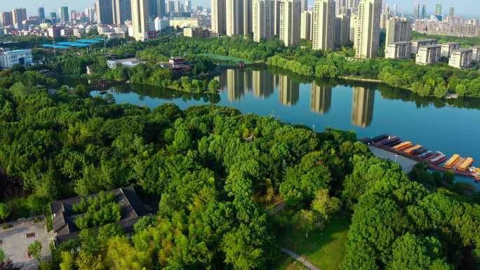 黄冈市遗爱湖-遗爱清风景区