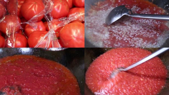 制作番茄锅底