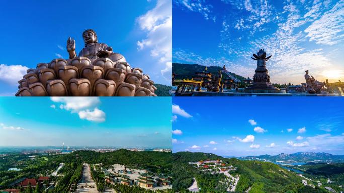 4K龙口南山景区延时合集