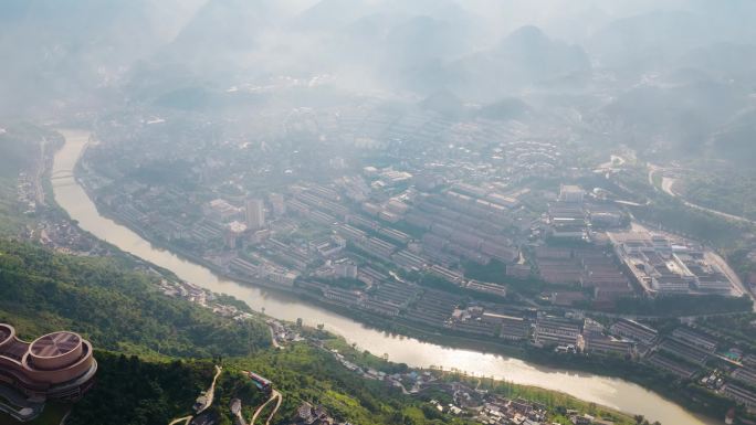 茅台镇天酿景区赤水河