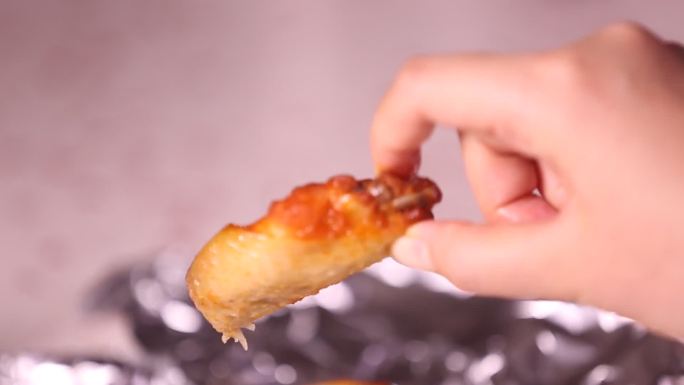 锡纸烤鸡翅 (3)