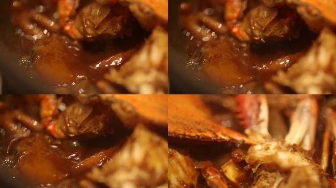 网红美食鸡爪年糕肉蟹煲 (5)